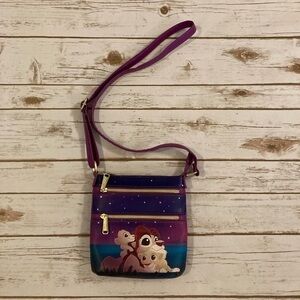 LOUNGEFLY DISNEY LION KING NIGHTTIME CROSSBODY BAG